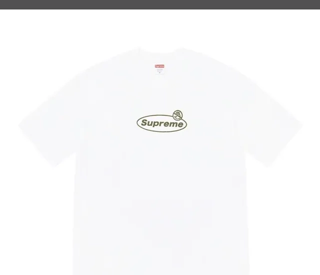 T-shirt S Tee XL Banner White Warning Logo Short M L Warning Black and sleeved 22FW 0624